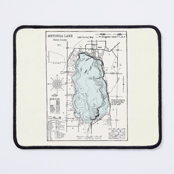 Item preview, Metonga Lake WI Forest County designed and sold by Jean Plout.
