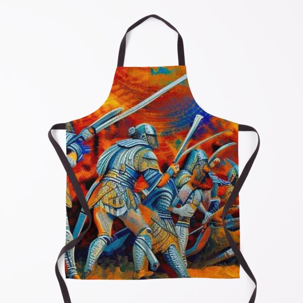 Item preview, Battling Warriors designed and sold by George Hutton Hunter.