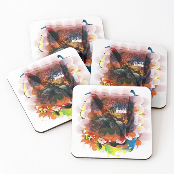 Item preview, Just stop art of Mixing of colorful things  It's an abstraction of meaning to stop. designed and sold by wudtipun.