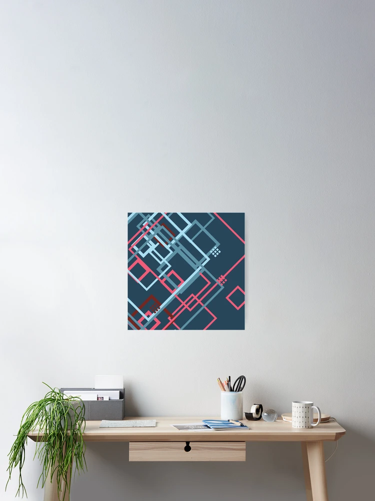 Thumbnail 2 of 3, Poster, Outlines 4 designed and sold by genpythonart.