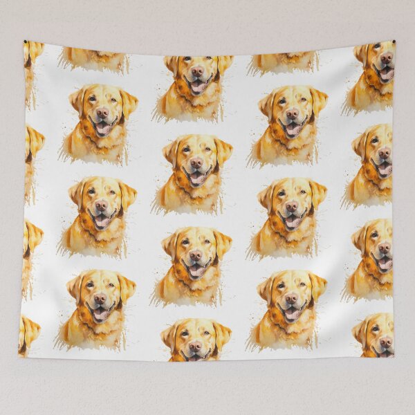 Item preview, Labrador, Labrador Retriever, Retriever, Golden Retriever, Yellow Lab, Lab Dog, Lab, Dog, Drawing of Dog, Dogs, Puppy, Puppies, Animal, Pet, Dog Lover, Pup, Meme, Water Color, Paw designed and sold by puppynpaw.