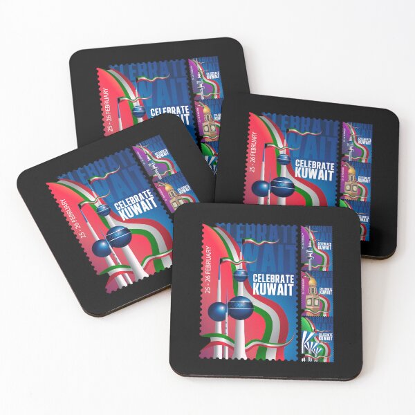 Item preview, Celebrate Kuwait Landmarks And National Flag By Craitza designed and sold by House of Sadu by Craitza.
