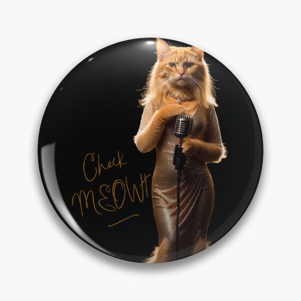 Item preview, Vintage 1930s Cat Singer designed and sold by Retro Salt.