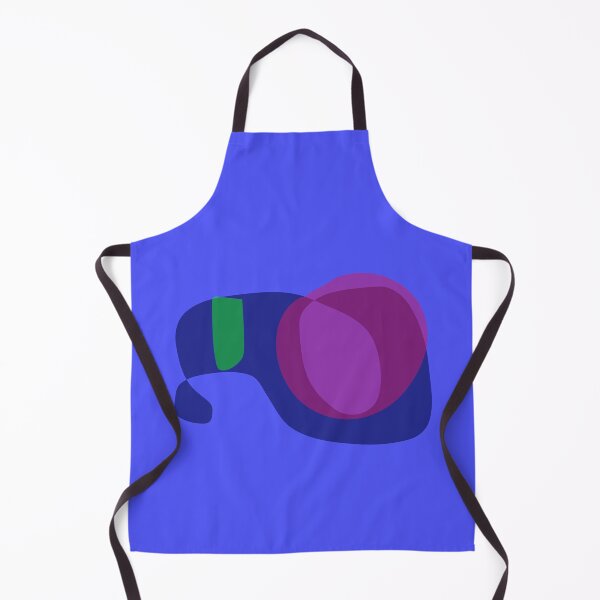 Item preview, Round Baby Blue Circle with Chromatic Navy and Sky Colored Background designed and sold by masabo.
