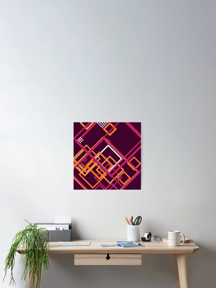 Thumbnail 2 of 3, Poster, Outlines 8 designed and sold by genpythonart.
