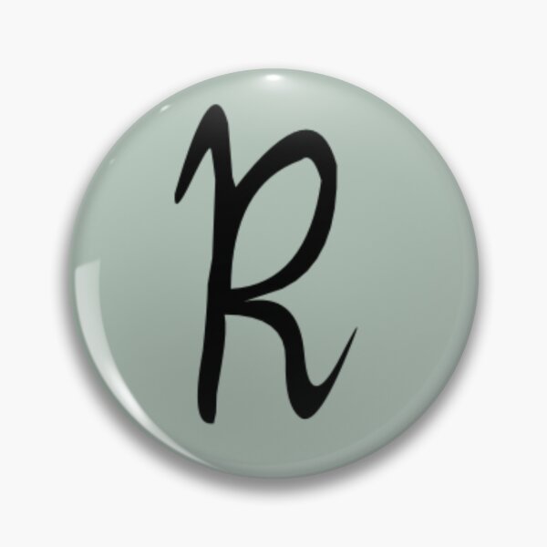 Item preview, Cutesy Calligraphy R designed and sold by Meg-Hoyt.