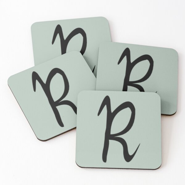 Item preview, Cutesy Calligraphy R designed and sold by Meg-Hoyt.
