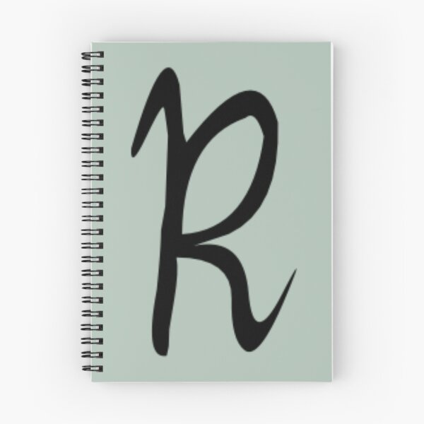 Item preview, Cutesy Calligraphy R designed and sold by Meg-Hoyt.