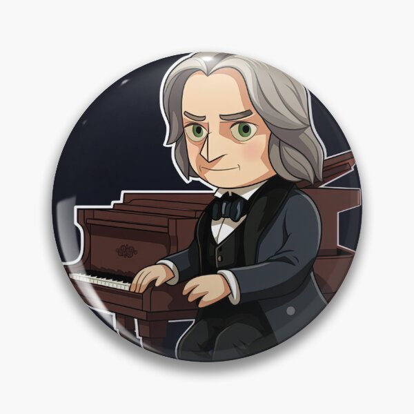 Item preview, Franz Liszt | cute style designed and sold by ComicsFactory.