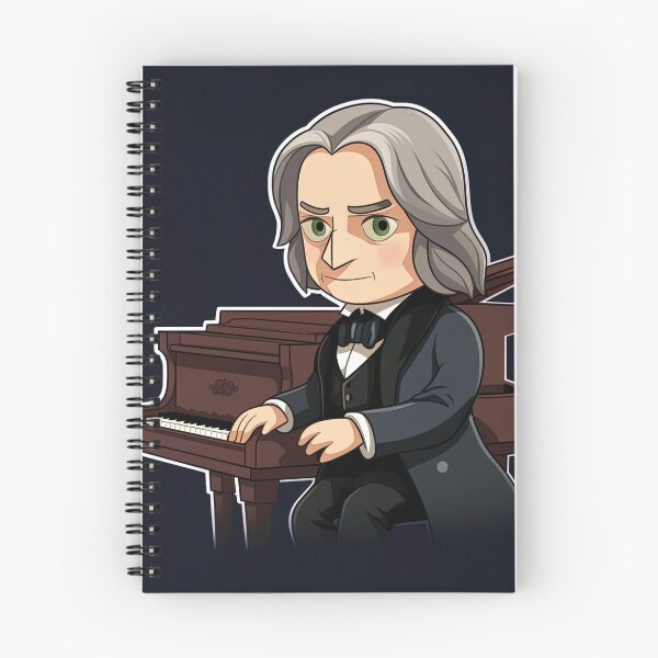 Item preview, Franz Liszt | cute style designed and sold by ComicsFactory.