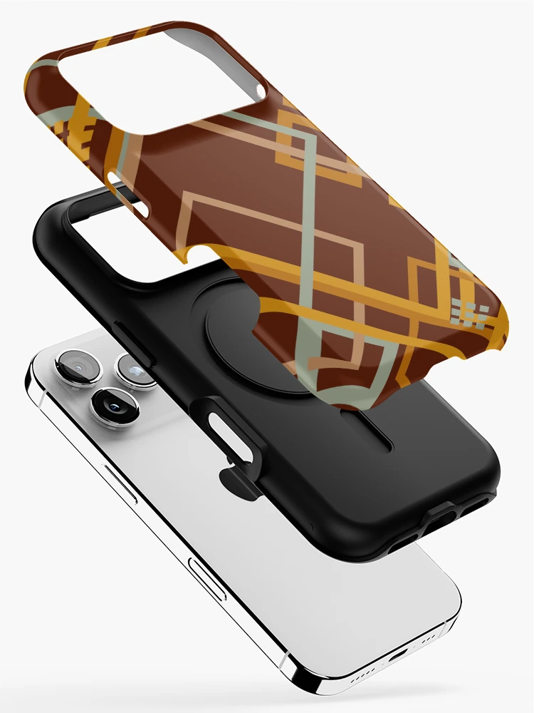 Thumbnail 2 of 4, iPhone Case, Outlines 9 designed and sold by genpythonart.