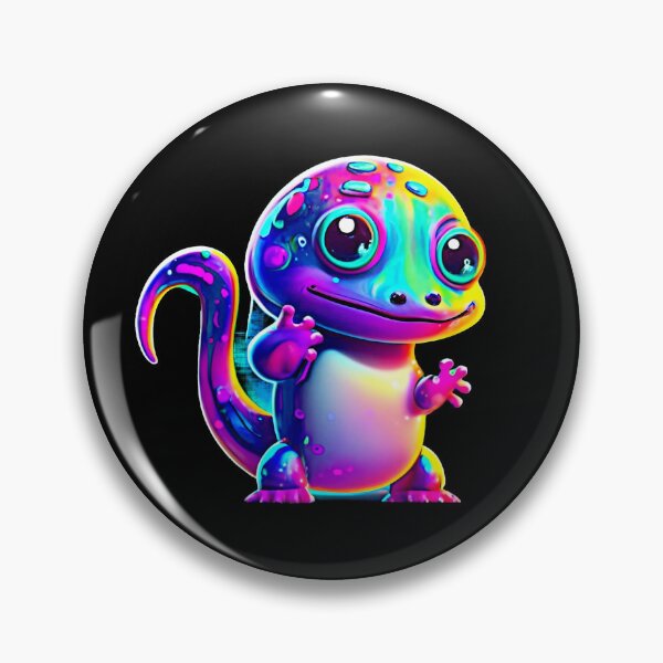 Artikelvorschau, Holografischer Salamander entworfen und verkauft von Graphics Galore.