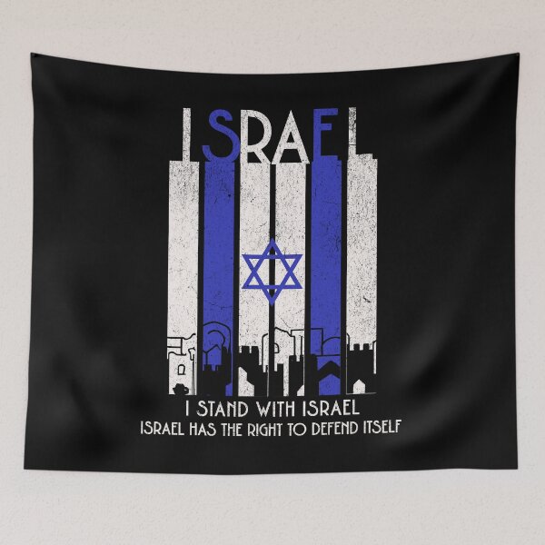 Item preview, Stand with Israel | Israel has the right to defend itself designed and sold by Tee-Craftify.