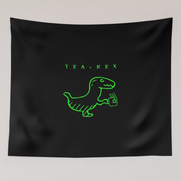 Artikelvorschau, Tea-Rex, T-Rex, Dinosaurier, Tyrannosaurus Rex entworfen und verkauft von GodsOfArt.
