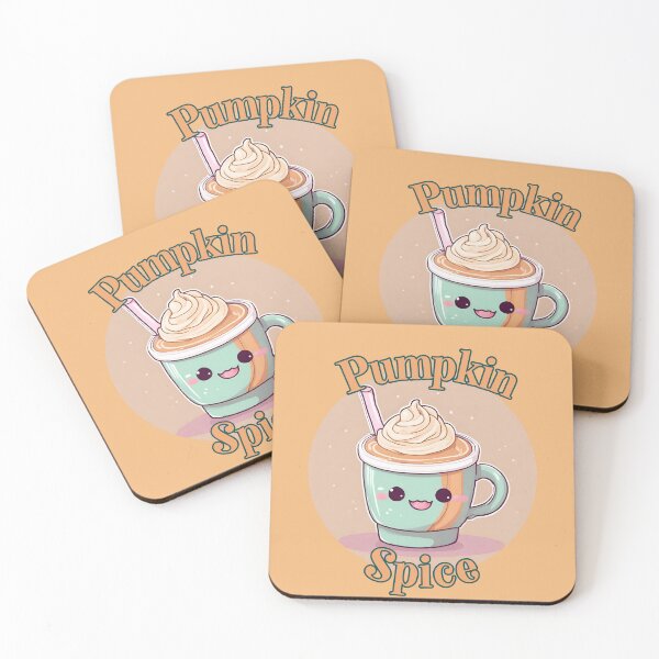 Item preview, Cute Kawaii Pumpkin Spice Latte designed and sold by stargazerhill.