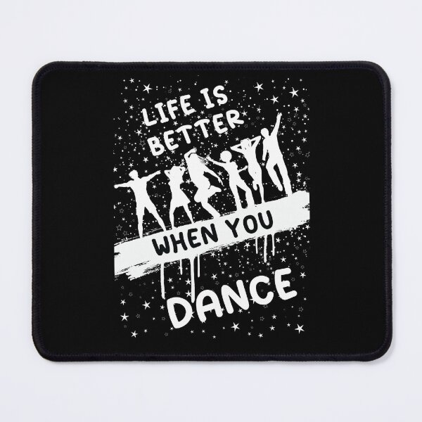 Item preview, Dance design, life is better design, Life is better when you dance, Dance happiness, Life is better when you dance, Dance therapy designed and sold by Lactus.