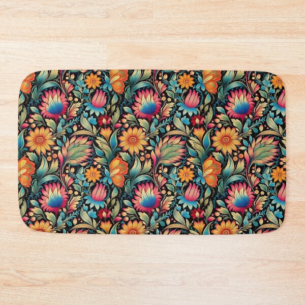 Item preview, Flowers, indian pattern designed and sold by OlmArtify.