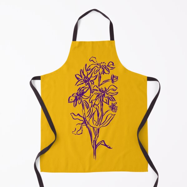 Item preview, Purple and Orange Flowers  designed and sold by madeonbright.