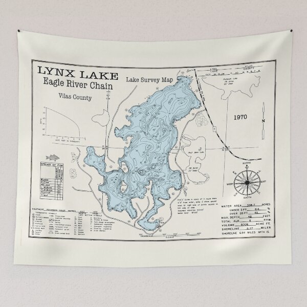 Item preview, Lynx Lake WI Vilas County designed and sold by Jean Plout.