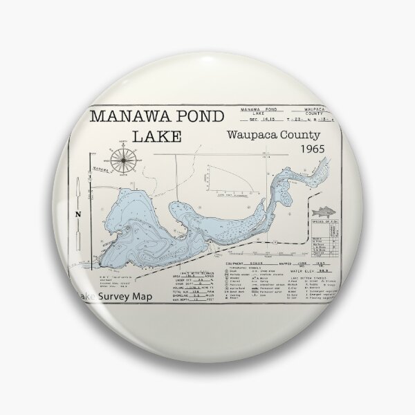 Item preview, Manawa Pond Lake WI Waupaca County designed and sold by Jean Plout.