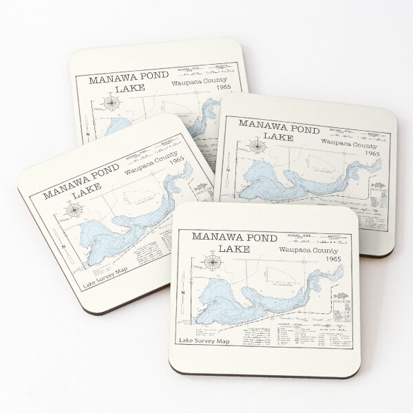 Item preview, Manawa Pond Lake WI Waupaca County designed and sold by Jean Plout.