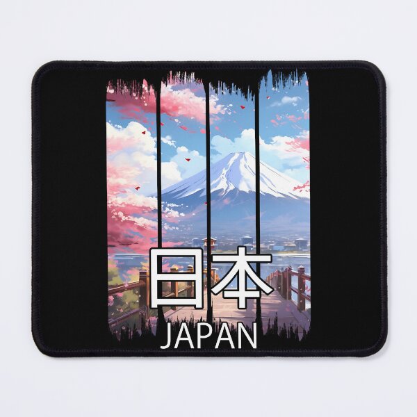 Artikelvorschau, Mount Fuji Cherry blossom View 2 – Anime Shirt entworfen und verkauft von KAIGAME Art.
