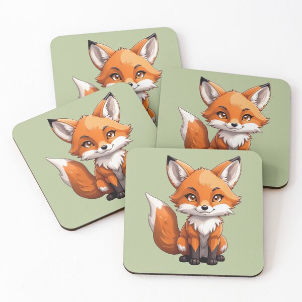 Item preview, Cute Anime Fox designed and sold by MtnTopAnime.