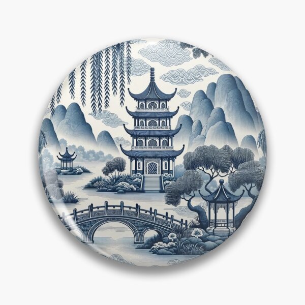 Item preview, Timeless Tranquility: Traditional Chinese Willow designed and sold by Aryabek.