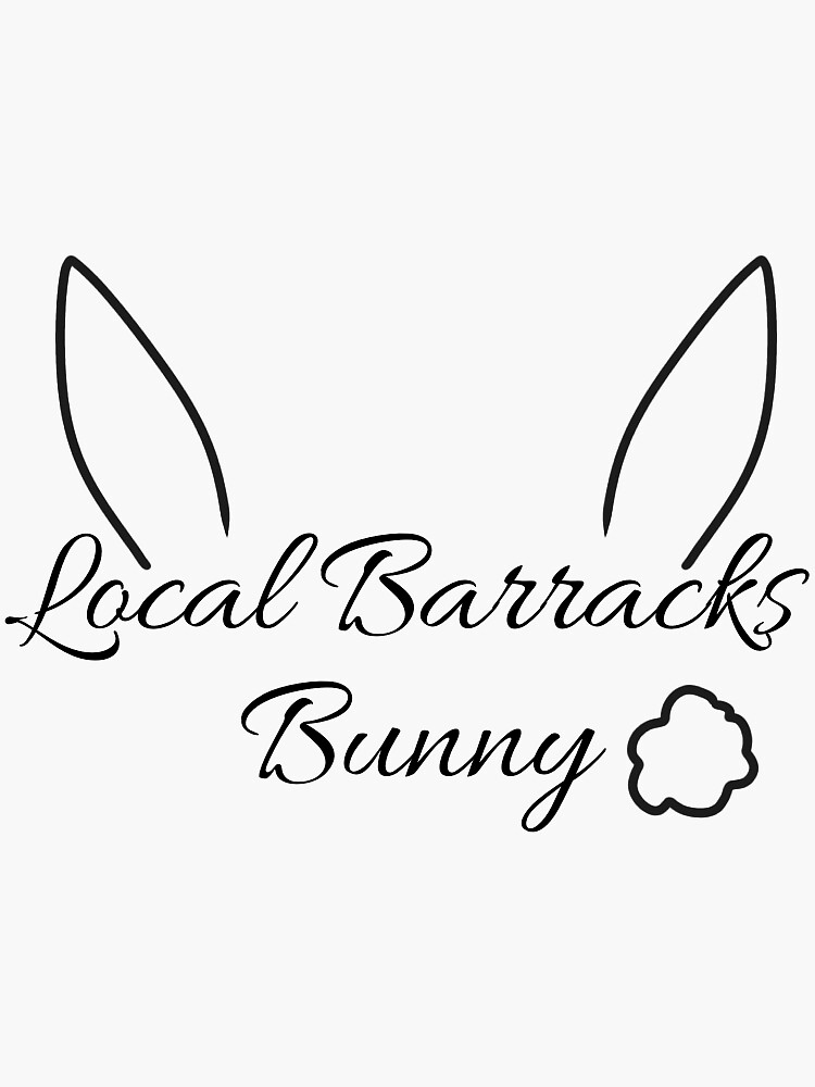 Local Barracks Bunny (white)