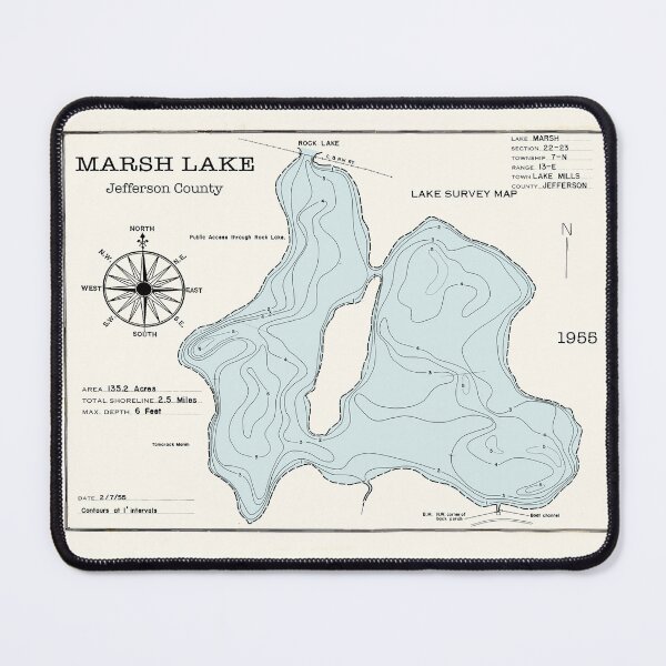 Item preview, Marsh Lake WI Jefferson County designed and sold by Jean Plout.
