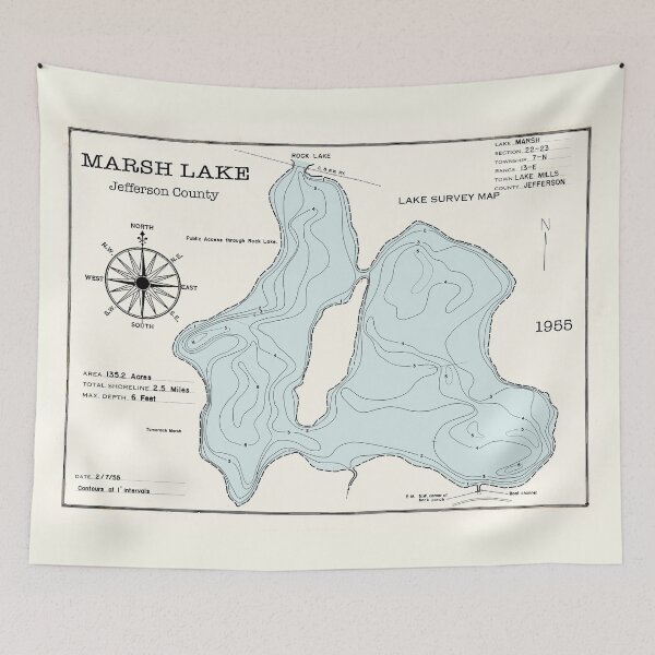 Item preview, Marsh Lake WI Jefferson County designed and sold by Jean Plout.