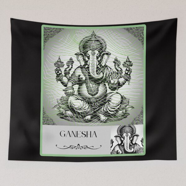 Item preview, Ganesha Indian Mythology designed and sold by MINOSDESIGN.