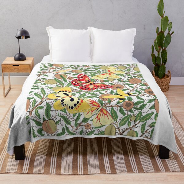 Item preview, colorful butterfly and Fruit pattern designed and sold by nuevo-arte.