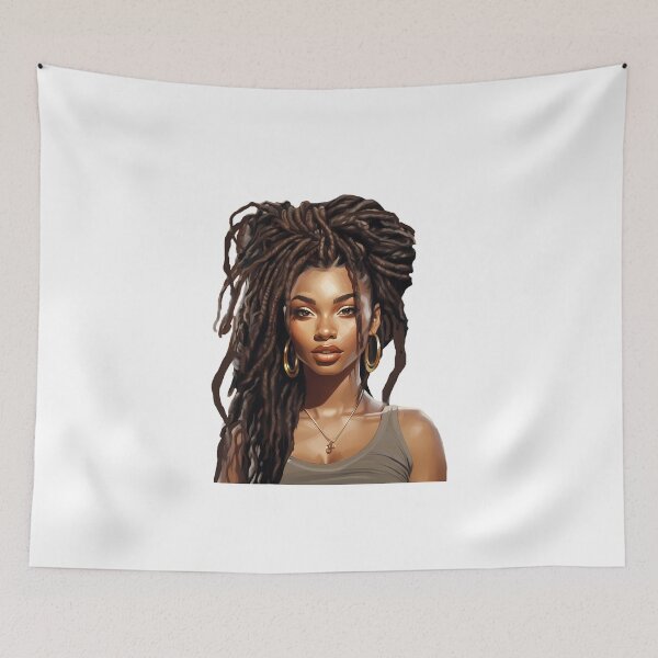 Item preview, Women with Locs Dreadlocks Rasta Style designed and sold by WHDProduction45.