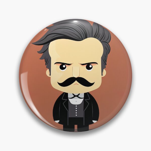 Item preview, Friedrich Nietzsche | cute style designed and sold by ComicsFactory.
