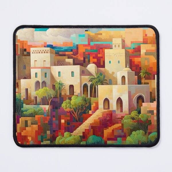 Item preview, Colorful city scape 07 designed and sold by nikigoessi.