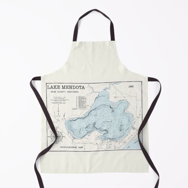 Item preview, Mendota Lake WI Dane County 1953 designed and sold by Jean Plout.