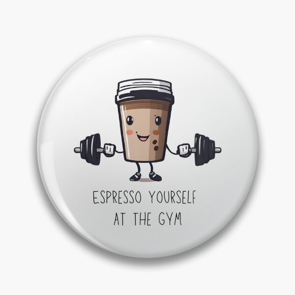Item preview, Coffee And Gym - Espresso Yourself At The Gym designed and sold by madebyaimee.
