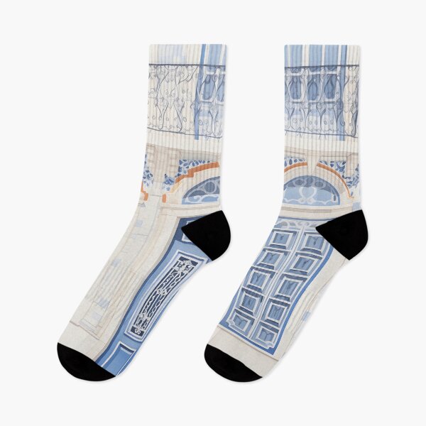 Item preview, Watercolor Lisbon Portugal art designed and sold by AnnaGo.