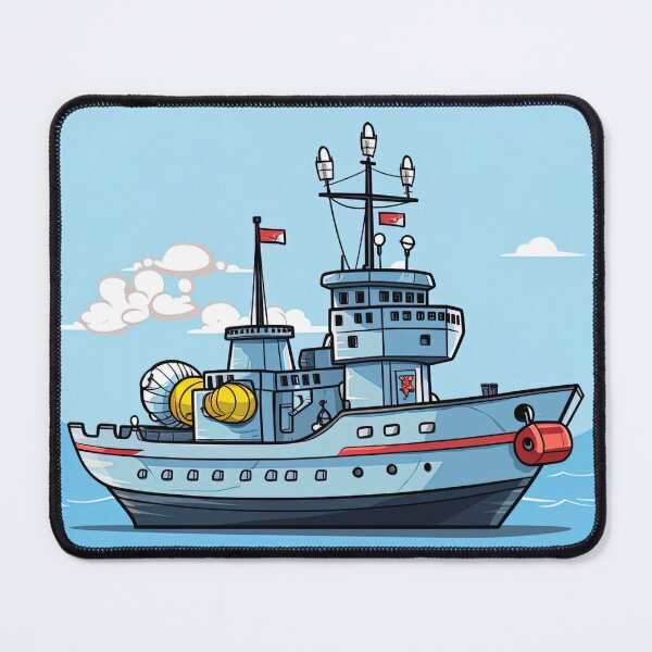 Item preview, Frigate | cute style designed and sold by ComicsFactory.