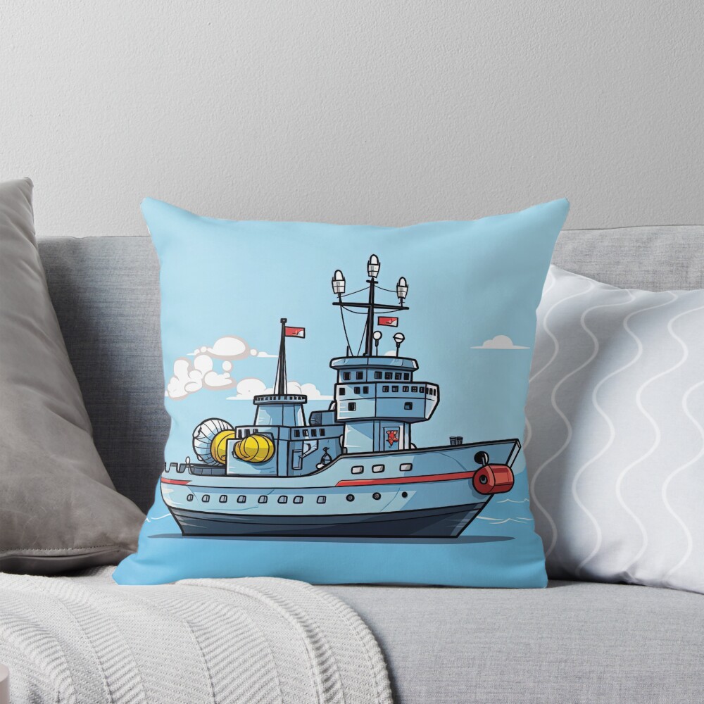 Item preview, Throw Pillow designed and sold by ComicsFactory.
