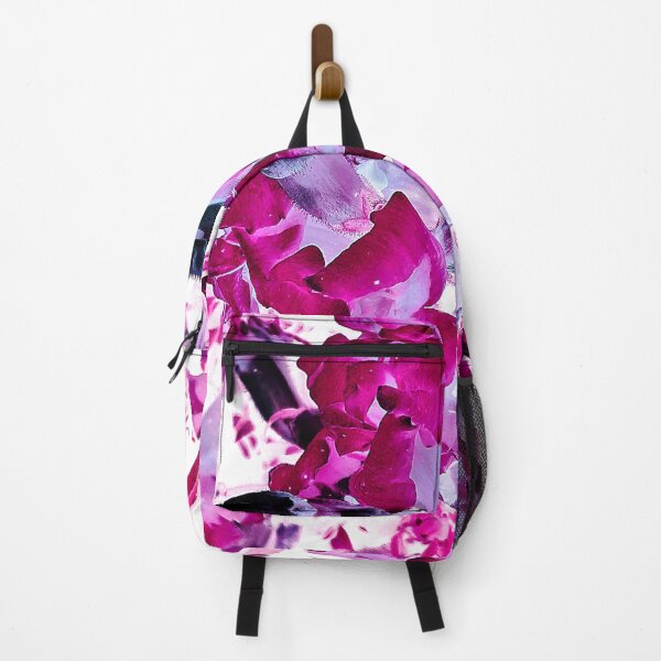 Item preview, fuchsia pink flowers on white background designed and sold by Gabriel BOCQUAIRE.