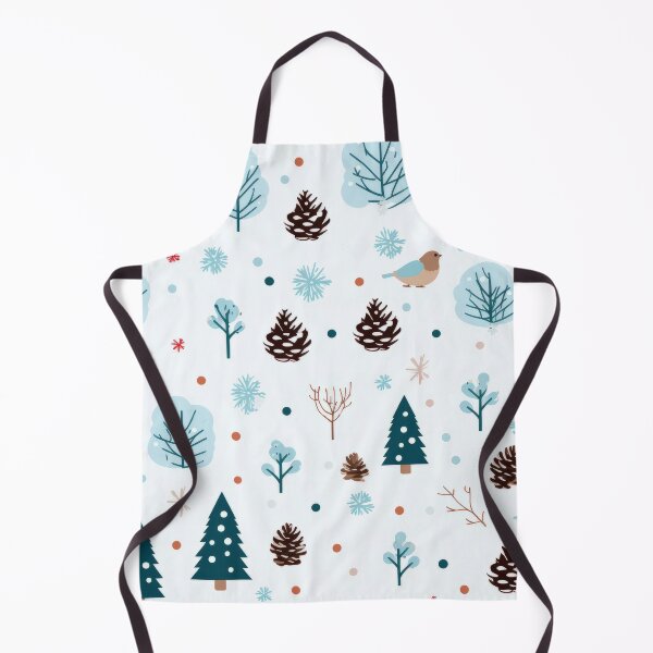 Item preview, Scalable winter clipart: fir trees, pine cones and birds designed and sold by cosmodificated.