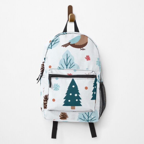 Item preview, Scalable winter clipart: fir trees, pine cones and birds designed and sold by cosmodificated.