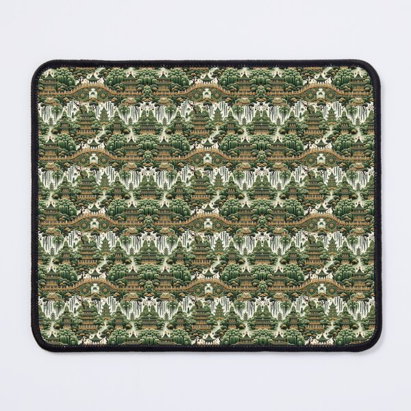Item preview, Emerald Enigma: Golden Willow Pattern designed and sold by Aryabek.