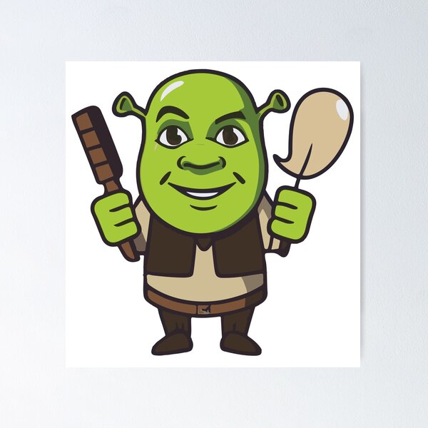 Shrek meme Classic Poster for Sale by aramilodabirl