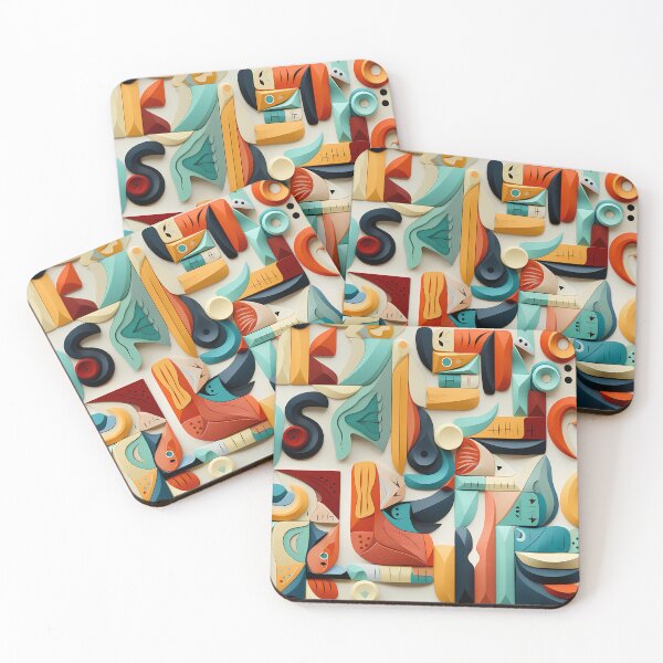 Item preview, African pattern - Shapes of Imagination designed and sold by ART-VUVULE.