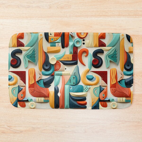 Item preview, African pattern - Shapes of Imagination designed and sold by ART-VUVULE.