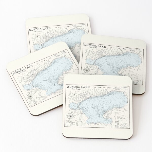Item preview, Monona Lake WI Dane County designed and sold by Jean Plout.