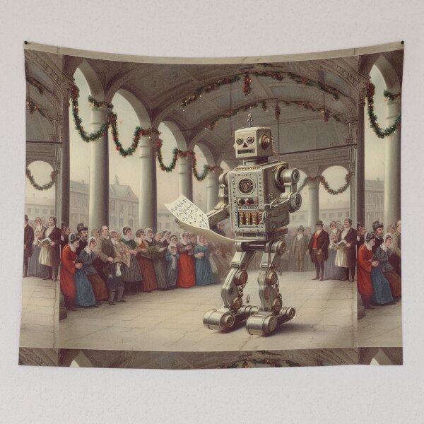Item preview, Victorian robot singing algorithmic carols designed and sold by NoRandom.